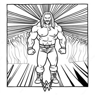 Dainamitsukuna Wwe Su Pa Suta Noru Chang Tu Rihui ぬりえ