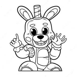 スプリングトラップ Fnaf ぬりえ