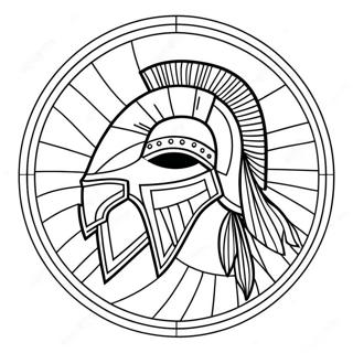 スパルタ 塗り絵ページ