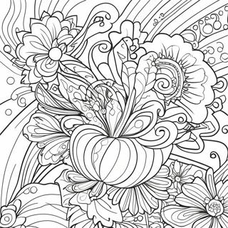 スーパーメタリックシルバー 塗り絵ページ