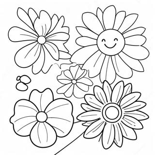 ライフサイクル 塗り絵ページ