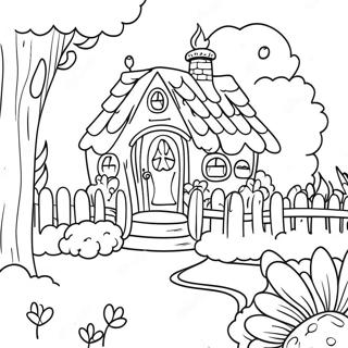Whimsical Cottagecore Ga Dennotu Rihui 39640-8655