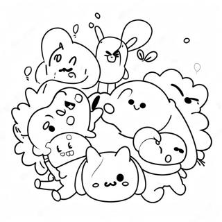 Bt21 ぬりえ